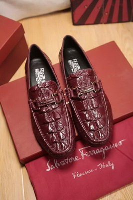 Salvatore Ferragamo Business Casual Men Shoes--003